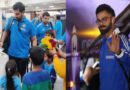 Team India arrives in Lucknow ahead of England clash, receives warm welcome