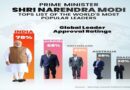 PM Modi Leads as Most Popular Global Leader with a 78% Approval Rating