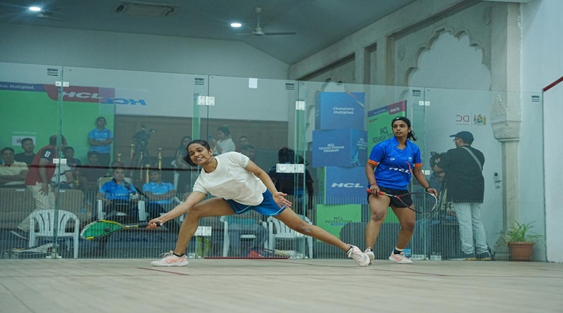 Left to Right- Pooja Arthi (IND) and Rathika Seelan (IND)
