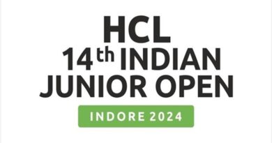 The 2nd day of the HCL 14th Indian Junior Open at Daly College in Indore