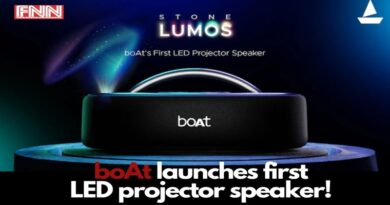 boAt Stone Lumos offers immersive audio with a 60-watt output and seven LED light modes