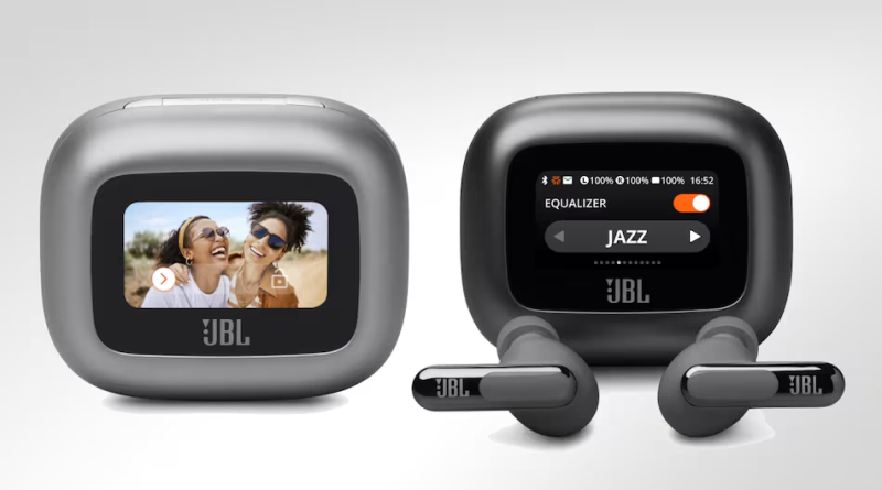 JBL Live Beam 3 wireless earbuds with Smart Charging Case, Hi-Res Audio, ANC, and 12-hour battery life. Available in India for Rs. 13,999 on Amazon.