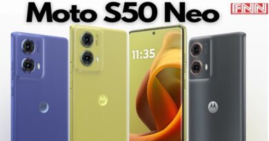 Moto S50 Neo is offered in black, blue and green colour options