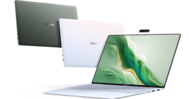 Honor MagicBook Art 14 2024: 14.6" OLED Ultra-HD touch screen, Intel Core Ultra 5/7 CPUs, up to 32GB RAM, fast charging, Wi-Fi 6, Bluetooth 5.3, USB Type-C, Thunderbolt 4, HDMI 2.1, NFC, fingerprint sensor. Starts at CNY 7,799.