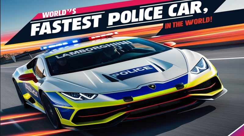 Lamborghini Huracán: World's Fastest Police Car