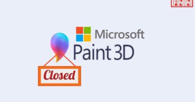 Microsoft Paint 3D shutdown