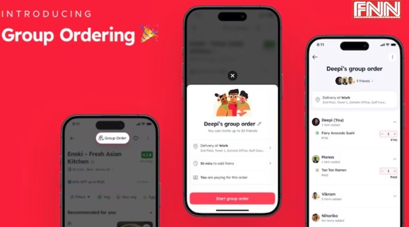 Zomato announces new group ordering feature