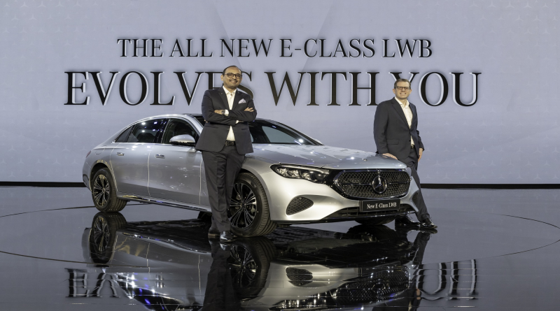 Mercedes-Benz India Unveils the Highly Anticipated New E-Class LWB