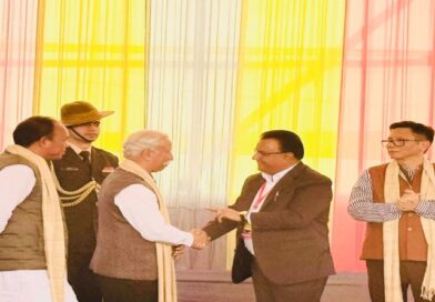 Dr. Suresh Gaur, Renowned PR Guru, Presents Book to Arunachal Governor