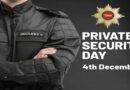 Celebrating Private Security Day on 4th December with Pride