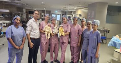 At 46, a Diabetic and Hypertensive Mother Delivers 25-week Triplets with 2.5 kg Combined Weight through IVF— All Three Survive Without Complications at Amrita Hospital At 46, a Diabetic and Hypertensive Mother Delivers 25-week Triplets with 2.5 kg Combined Weight through IVF— All Three Survive Without Complications at Amrita Hospital