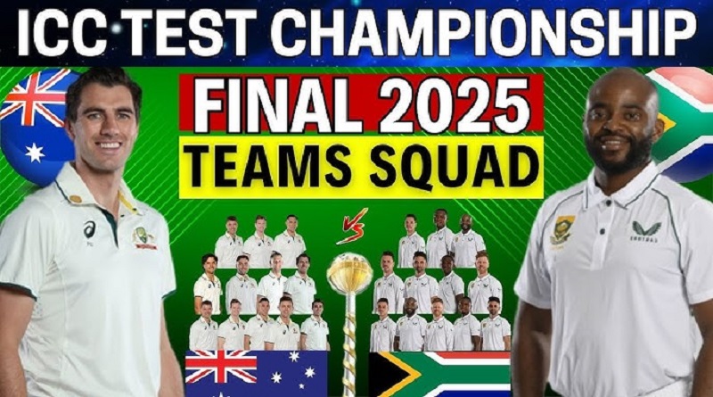 WTC Final 2025: Australia and South Africa Confirm Squads for Lord’s Showdown