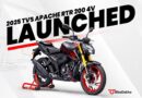 “2025 TVS Apache RTR 2004V launched—new USD fork, OBD‑2B engine and advanced connected feature updates at ₹1.54 lakh”