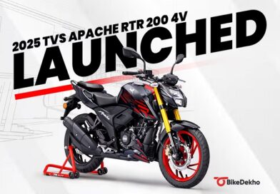 “2025 TVS Apache RTR 2004V launched—new USD fork, OBD‑2B engine and advanced connected feature updates at ₹1.54 lakh”