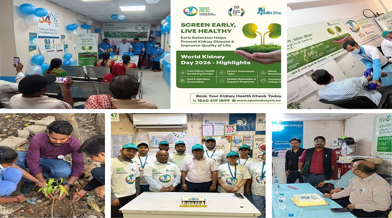 World Kidney Day 2026: Apollo Dialysis Clinics Conducts Kidney Health Awareness Drive in Bihar