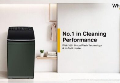 Whirlpool Unveils 360° Bloomwash Pro 11kg: No. 1 In Cleaning Performance Powered by 6th Sense