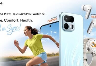 realme launches realme 16T Starting at INR 26,999 alongside realme Buds Air8 Pro and realme Watch S5