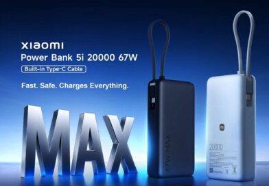 Xiaomi Power Bank 5i 20000 67W Launched in India with Built In USB Type C Cable and Powerful Fast Charging