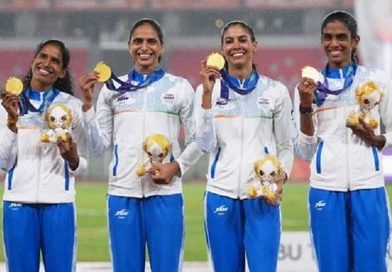 India Wins Gold in Women’s 4x400m Relay at Asian Games, Creates Historic Sporting Moment