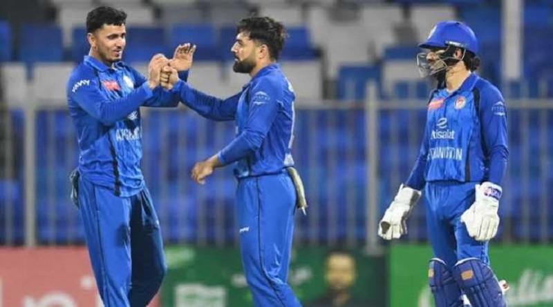 Afghanistan vs Zimbabwe T20: Afghanistan Beat Zimbabwe by 37 Runs as Ejaaz Ahmadzai Smashes a Blazing Fifty and Rashid Khan Delivers a Stunning All-Round Performance Afghanistan vs Zimbabwe T20: Afghanistan Beat Zimbabwe by 37 Runs as Ejaaz Ahmadzai Smashes a Blazing Fifty and Rashid Khan Delivers a Stunning All-Round Performance