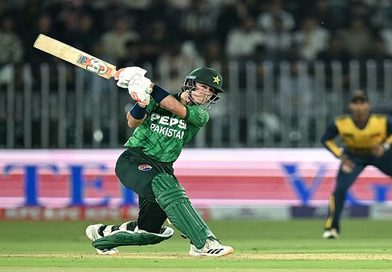 Pakistan Crush Sri Lanka by 82 Runs to Seal T20I Series, Maaz Sadaqat Misses Century by Just Four Runs Pakistan Crush Sri Lanka by 82 Runs to Seal T20I Series, Maaz Sadaqat Misses Century by Just Four Runs